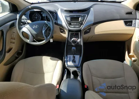 2013 Hyundai Elantra Gls z USA, uszkodzony, nr VIN 5NPDH4AE5DH333718